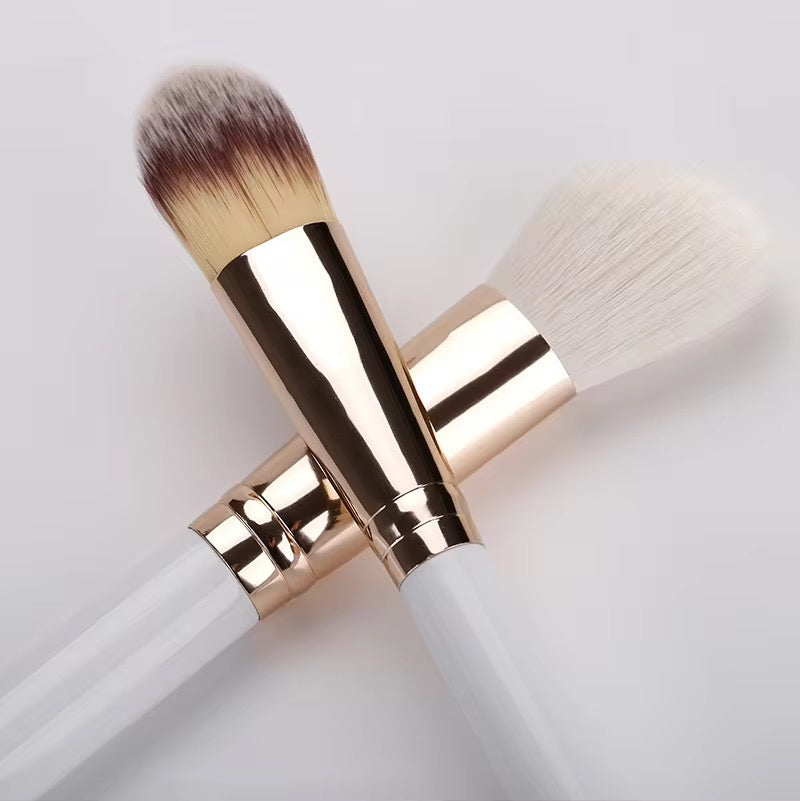 White Beauty Tools 10Pcs Makeup Brush Set - PANSYTRACY