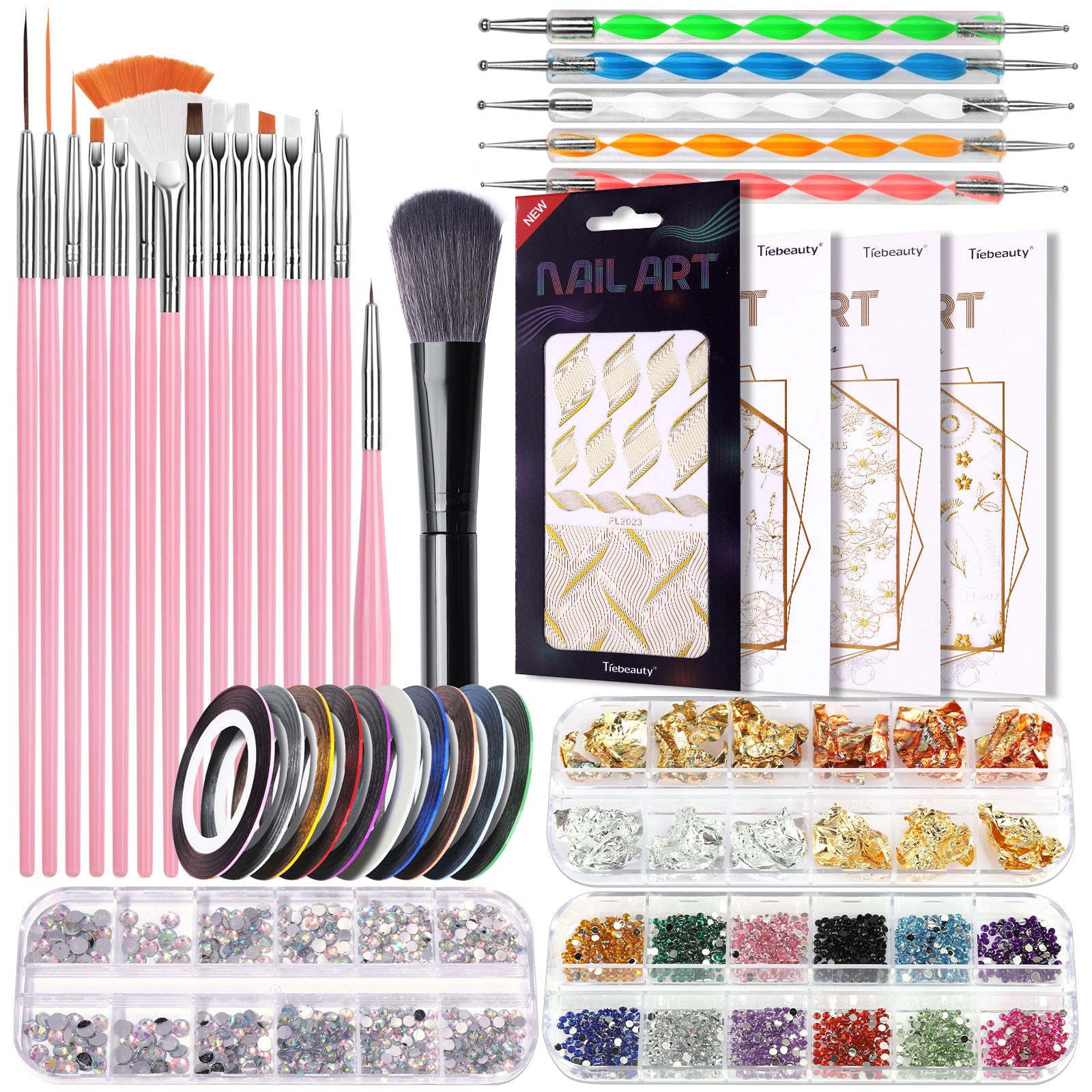 DIY Nail Painting Pen Nail Drill Tool Set - Pansytracy