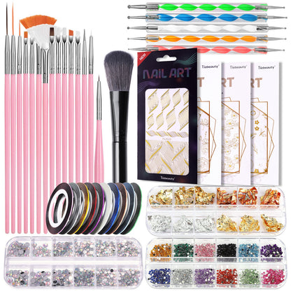 DIY Nail Painting Pen Nail Drill Tool Set - Pansytracy