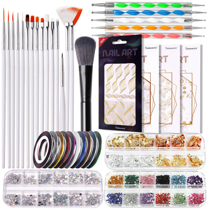 DIY Nail Painting Pen Nail Drill Tool Set - Pansytracy