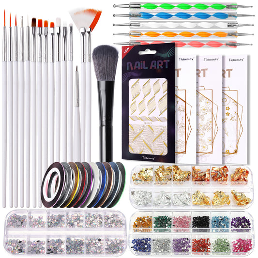 DIY Nail Painting Pen Nail Drill Tool Set - Pansytracy