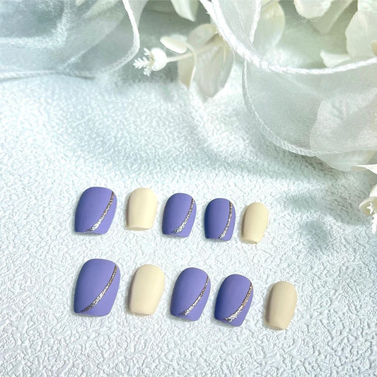 purple-short-coffin-nail-set